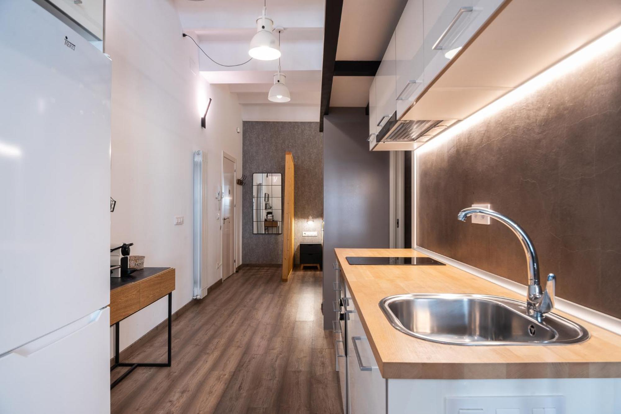 Beautiful Renovated Loft Minutes From The Beach Барселона Экстерьер фото